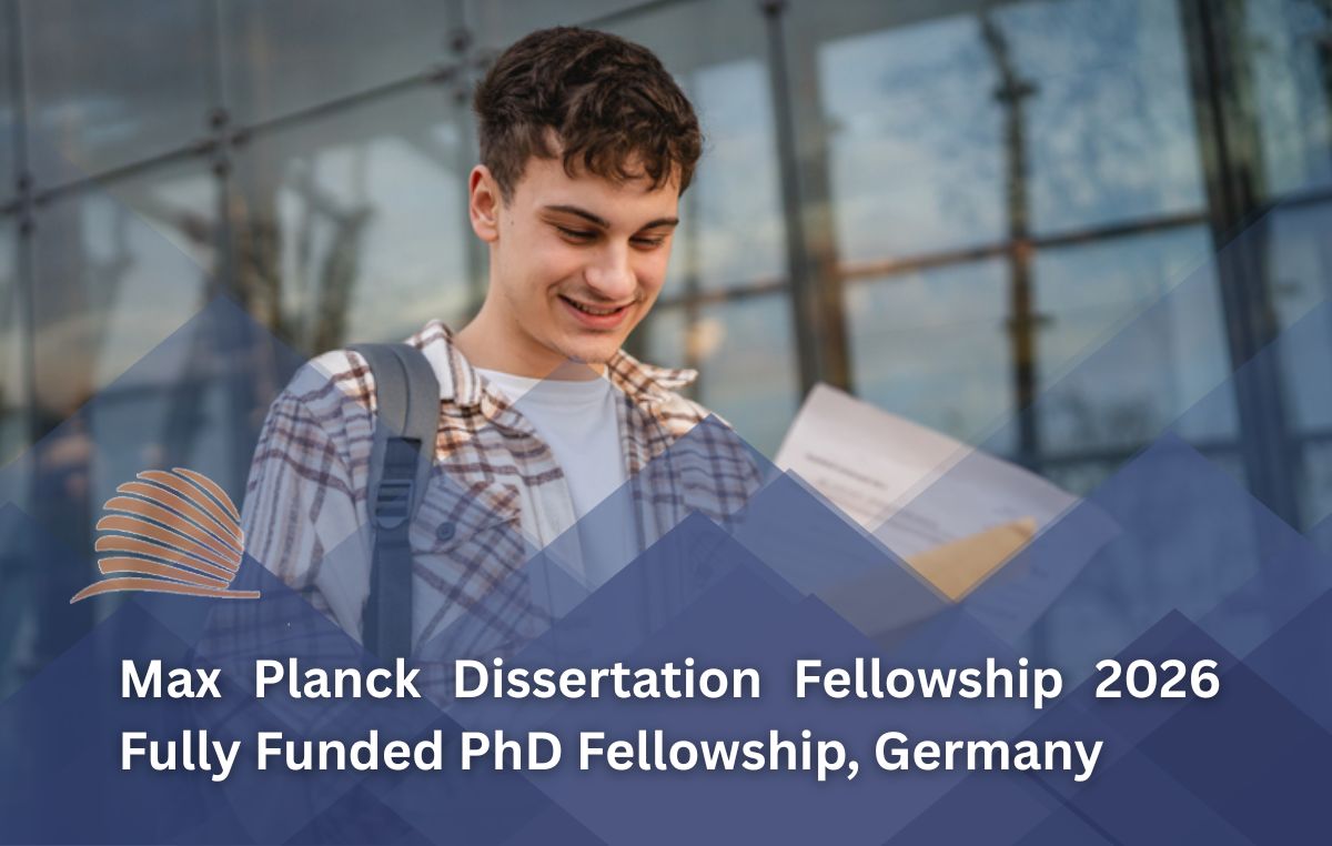 Max Planck Dissertation Fellowship 2026 in Germany Fully Funded Opportunity